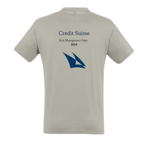 Credit Suisse Risk Management T-shirt beige